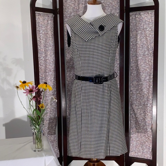 Isabella DeMarco Dresses & Skirts - Isabella DeMarco houndstooth sleeveless dress.